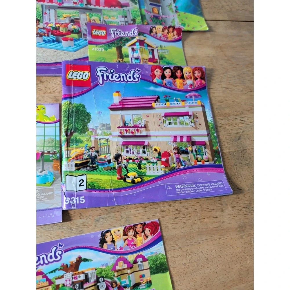 LEGO FRIENDS‎ Instruction Manuals: Lot of 16 Booklets Disney Princess
